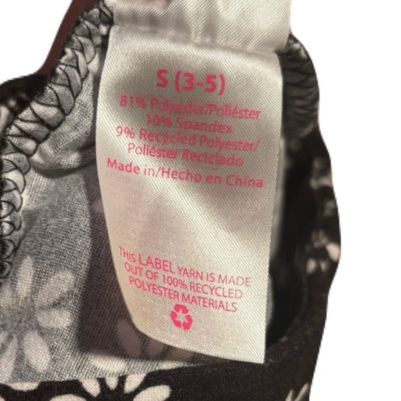 No Boundaries Flower Flared Leg Leggings - Picture 3 of 3